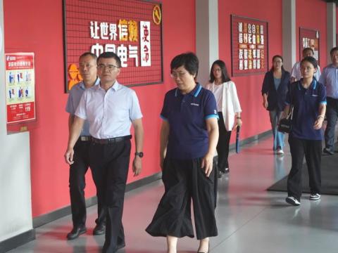 全总社联部徐处长莅临维多利亚老品牌vic调研