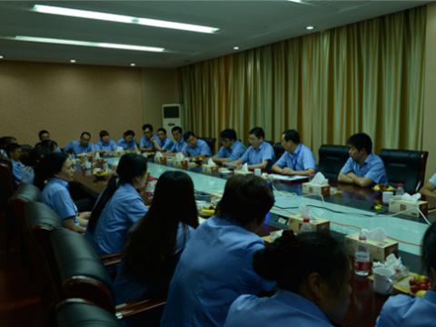 维多利亚老品牌vic母线召开一线员工代表座谈会